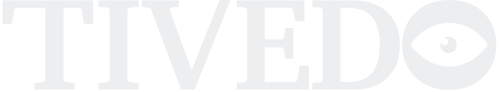 Lysgrå Tivedo logo